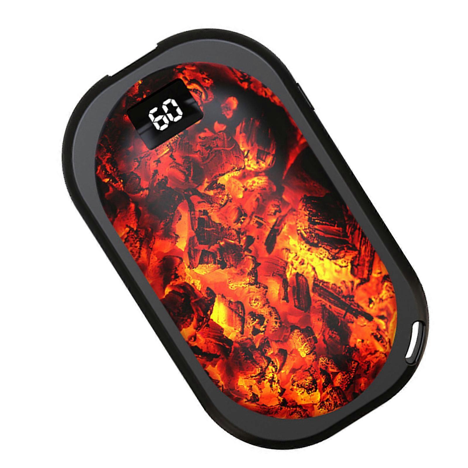 Portable Electric USB Hand Warmer Pocket Heater Keep Your Hands Warm Suitable for Various Outdoor Activities 5V2A Input Multicolor