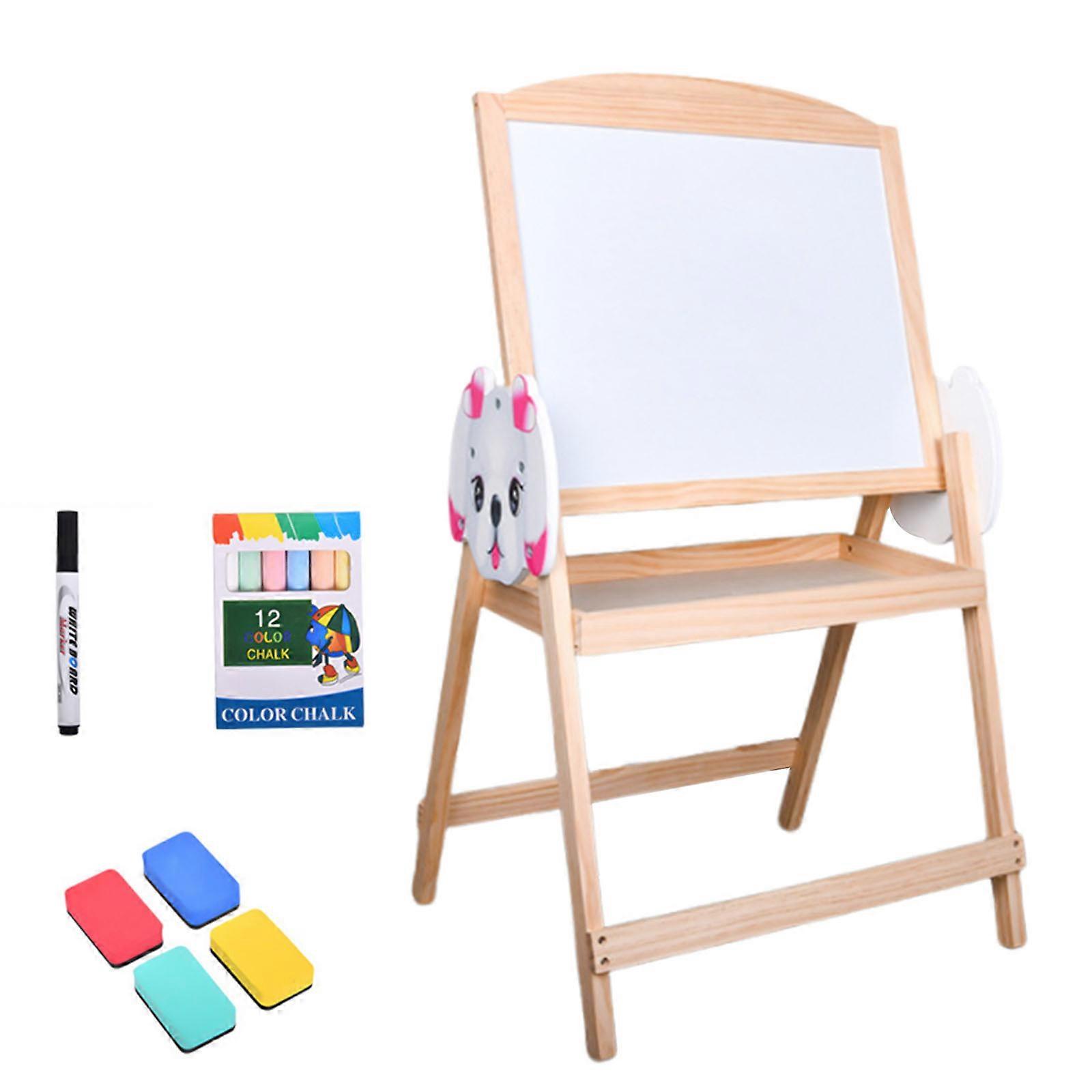 Versatile Sturdy Wood Easel with Adjustable Designs Art Supplies Accessory for Painting Sketching and Drafting Multicolor