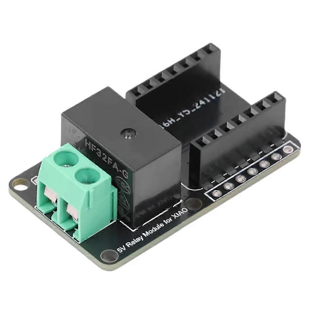 Relay Add-on Module for Seeed Studio XIAO and QT Py, HF32FA-G Relay Up To10A/250VAC Learning Kit