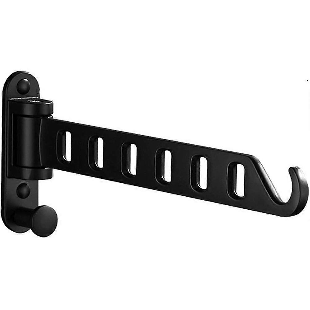 Drying Racks for Laundry Foldable, Laundry Drying Rack Wall Mount, Heavy Duty Laundry Clothes Hanger Rack(Black)