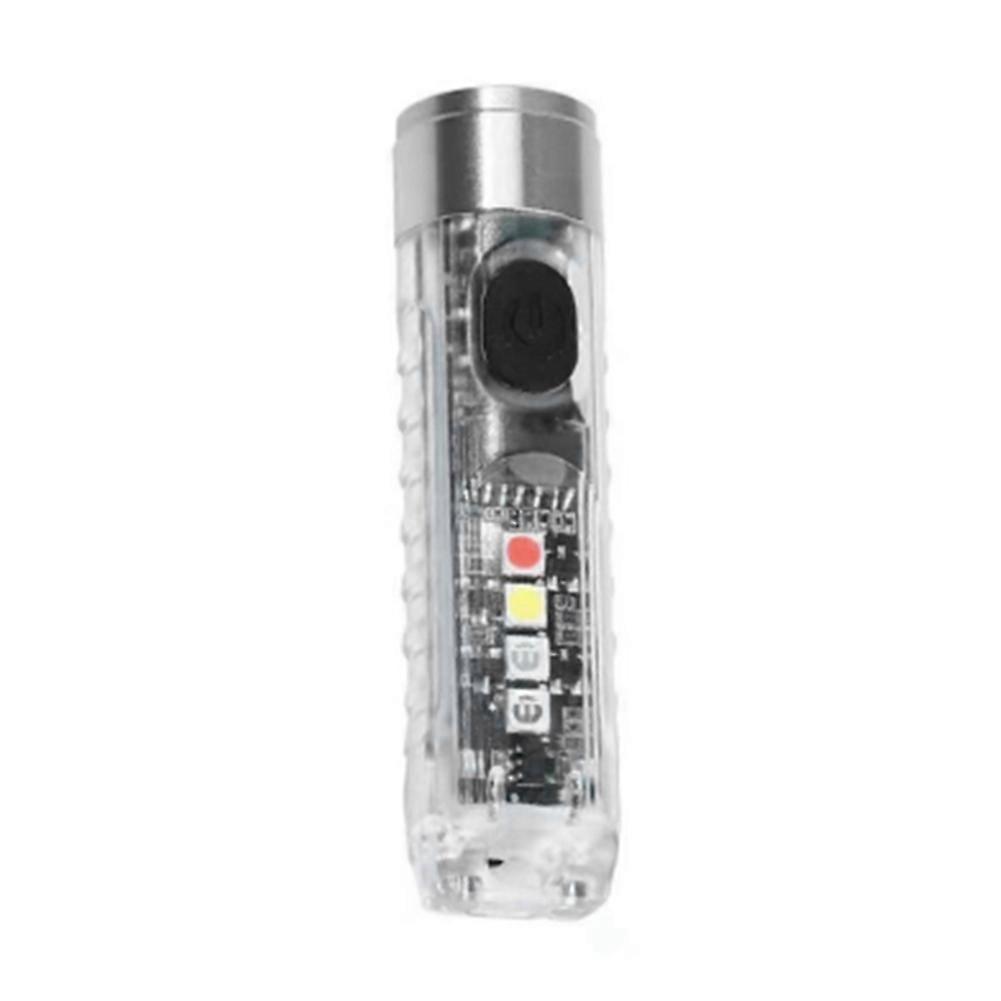 Rechargeable Flashlights Portable LED Super Bright Flashlight Mini Keychain Rechargeable Zoomable Flashlight