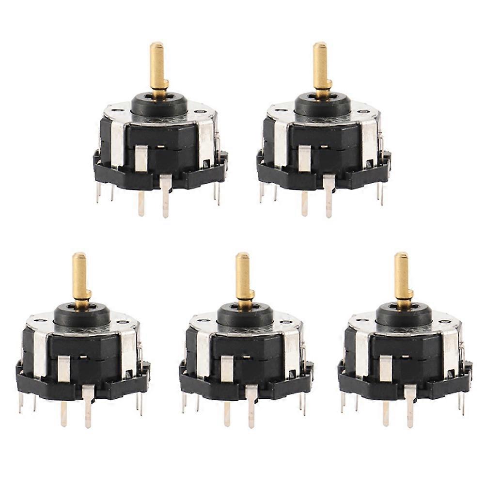 RKJXT1F42001 4-Way Switch Car Navigation Encoder Key Rocker Switch with Push Switch Encoder 5pcs