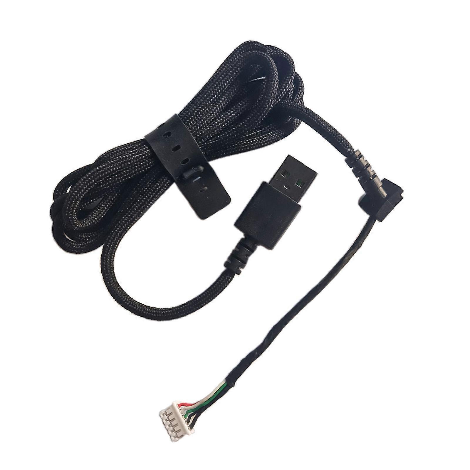 USB Mouse Cable Cord PVC Mouse Line Replacement Wire for ViperMini Mouse Replacement Part Repair Accessory Multicolor