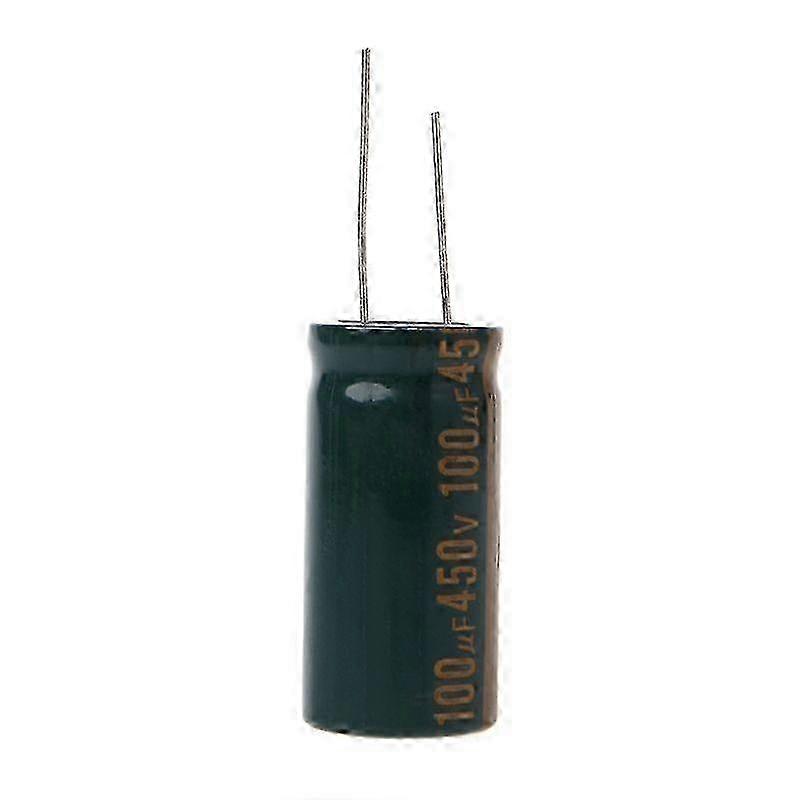 w 450V 100uF Capacitance Electrolytic Radial Capacitor High Frequency Low ESR