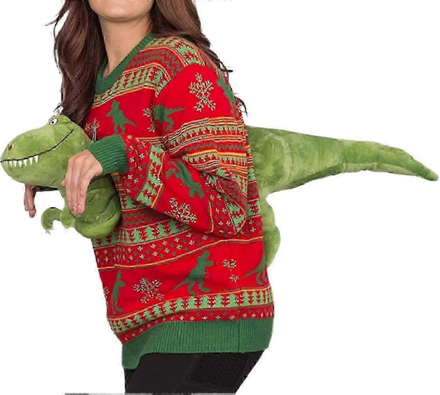 Uniszex kötött csúnya karácsonyi pulóver újdonság 3d aranyos baba pulóver pulóverek vicces pártok ünnep j