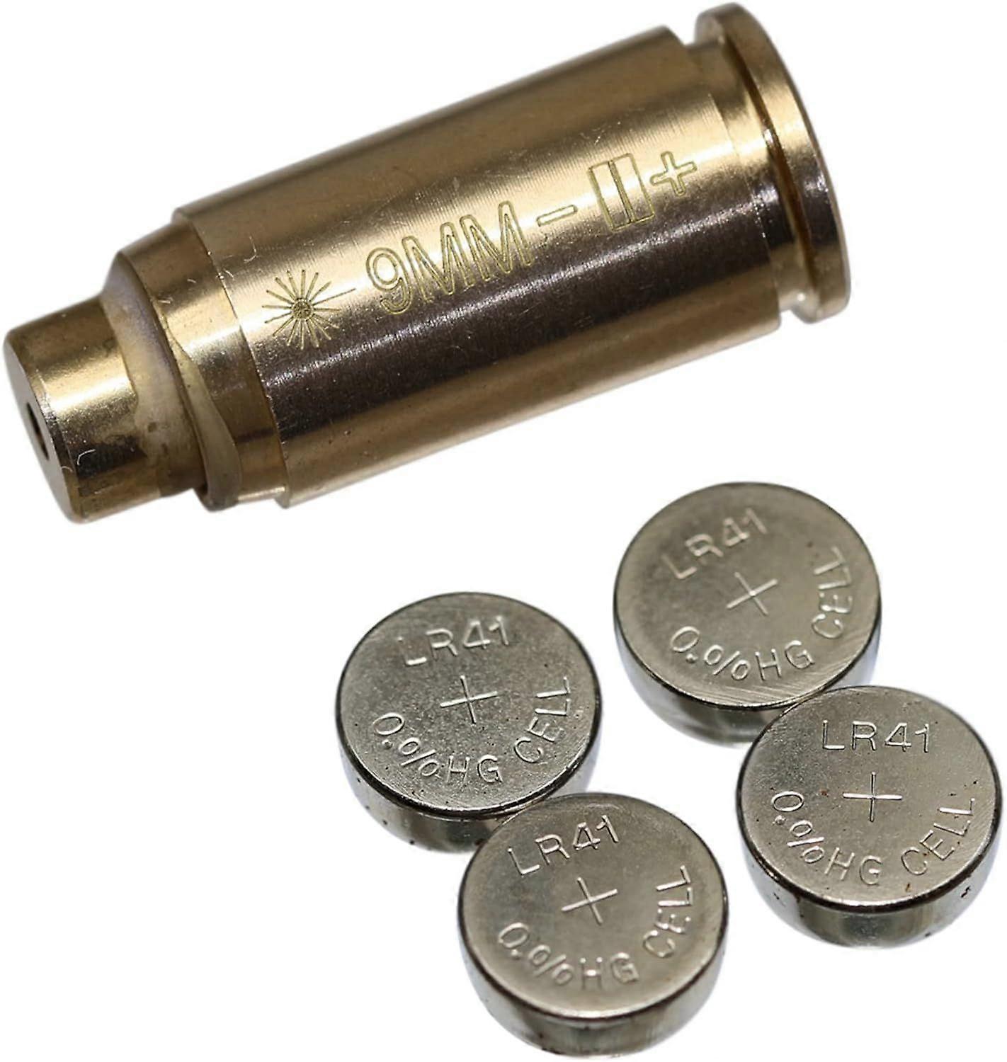 9mm تتحمل البصر الأحمر نقطة خرطوشة الحبر مع 2 مجموعات من البطاريات