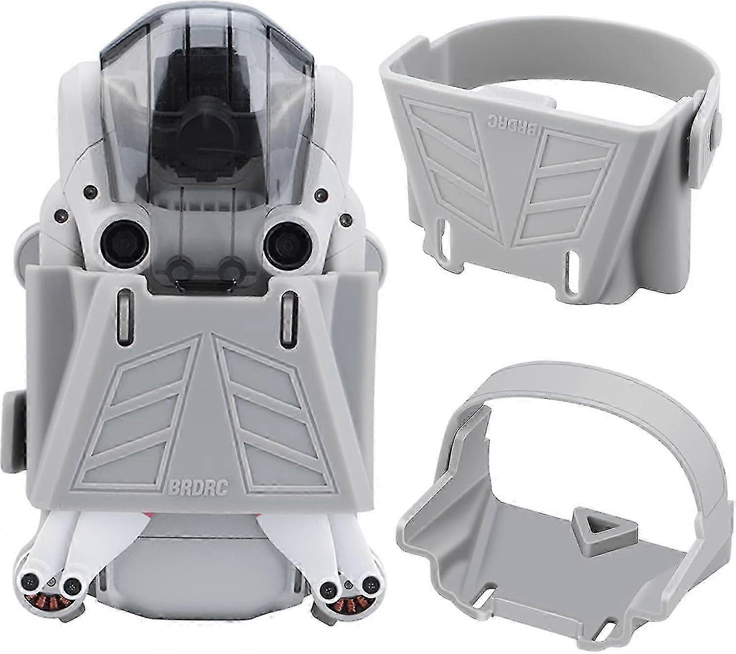 2025 Propeller Protector, TPU Soft Rubber Propeller Stabilizer Protector for DJI Mini 3 Pro Drone Accessories (Grey)