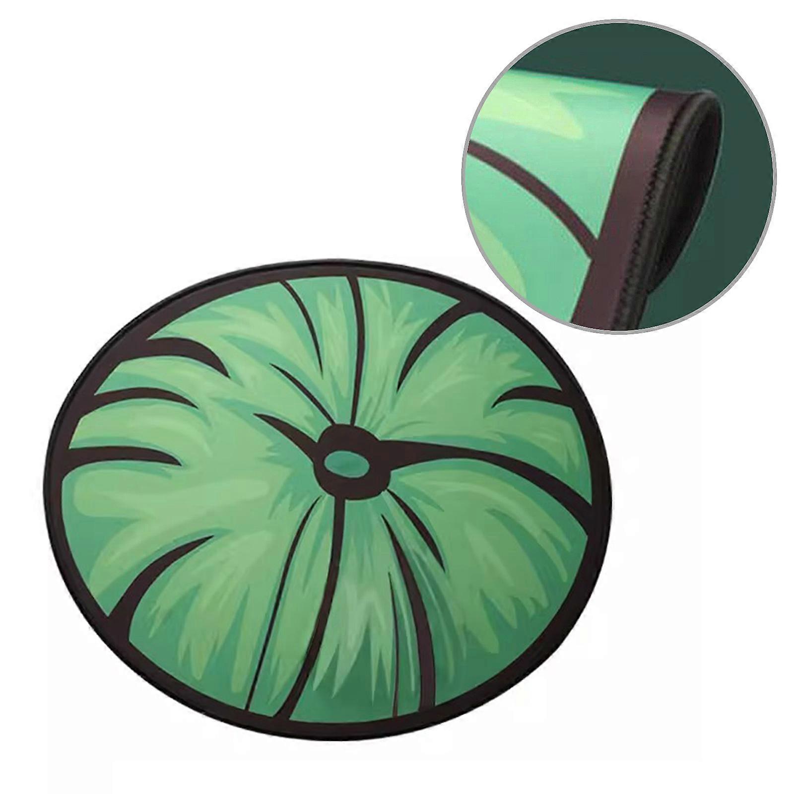 Mousepad Leaf Green Wrist Rest Pad Gentle Hand Rest for Work and Study Multicolor