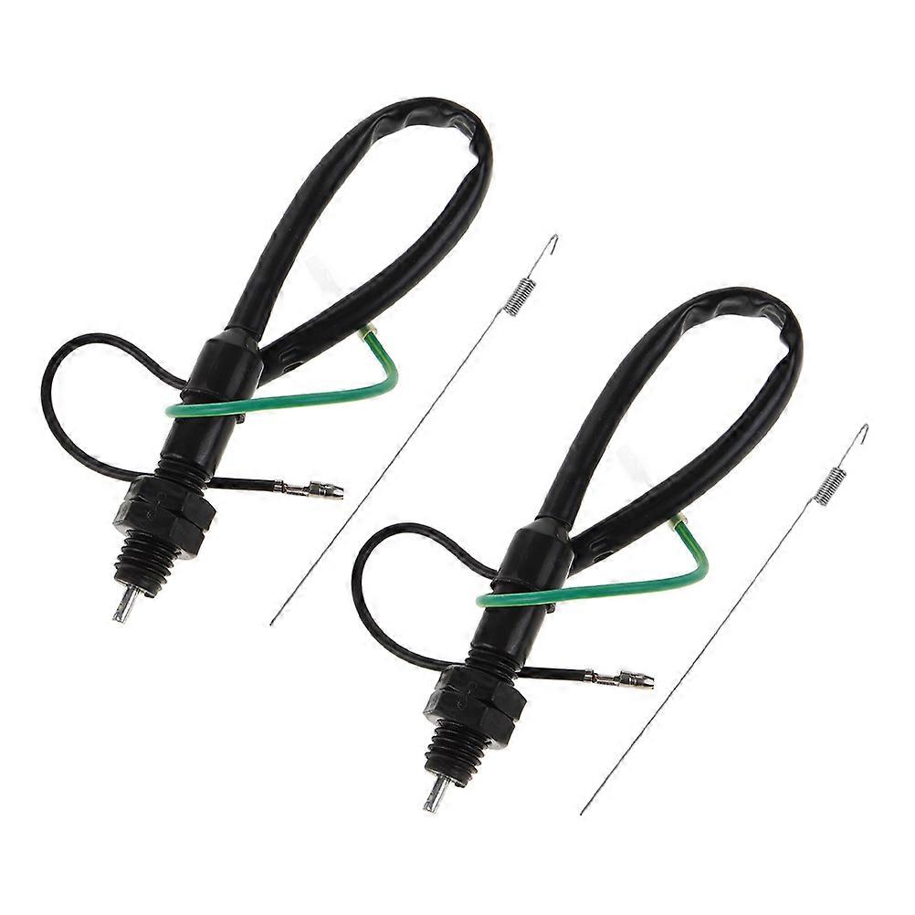 Universal Motorcycle Rear Brake Light Switch with Spring for Easy Installation Assorted Color