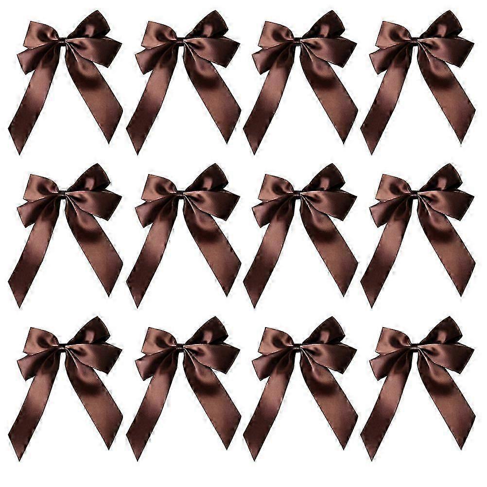 20Pcs Polyester Ribbon Bowknot Gift Wrapping Bow Present Packing Accessory