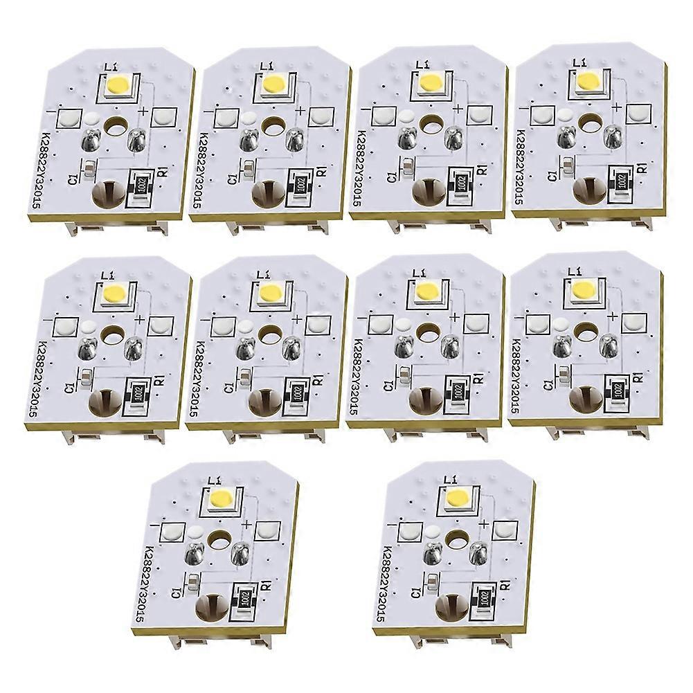 Refrigerator Light,Refrigerator Led Light Assembly Replacement 10 PCS