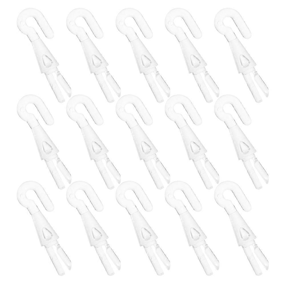 Plastic Blind Wand Hook for Fixing 20Pcs Transparent Window Accessories