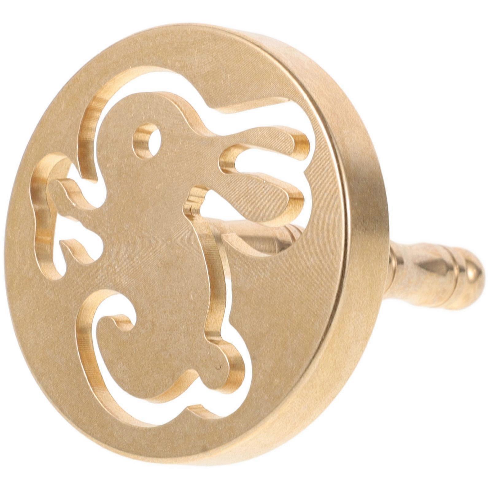 Incense Press Mold Brass Tool for Ash Pressing with 3Pcs Mold Set