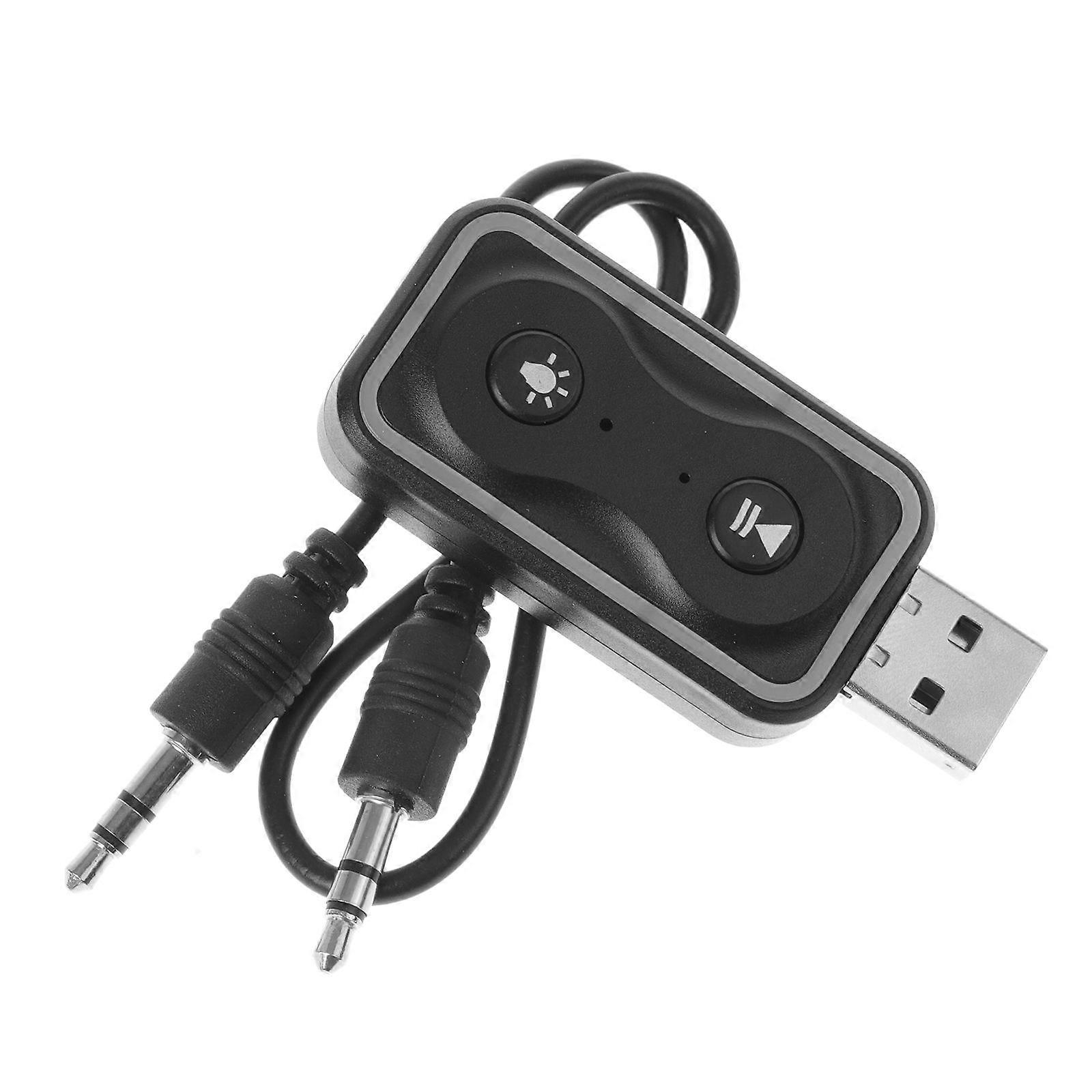 Wireless USB Car Adapter 2 in 1 Audio Receiver and Transmitter 4Sets
