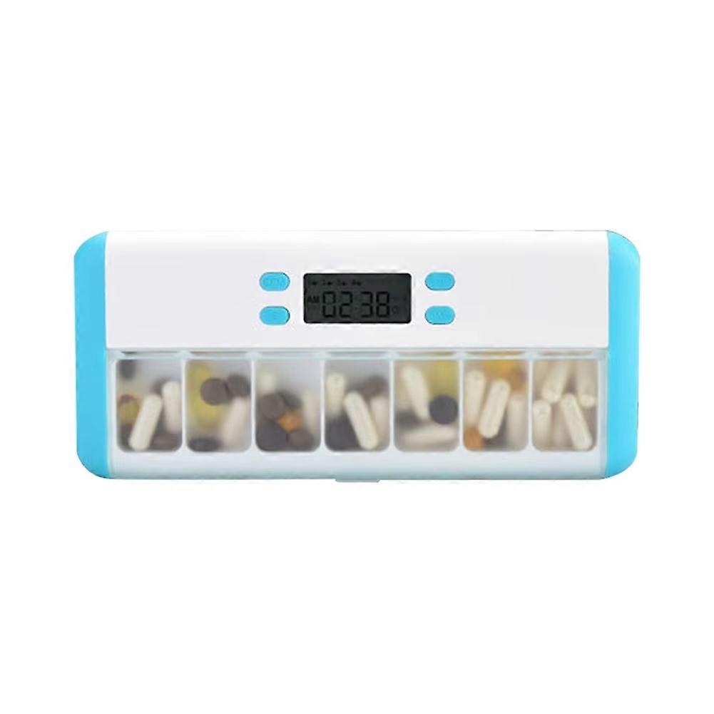 Smart Pill Organizer Electronic Timing Reminder Storage Case Timer B