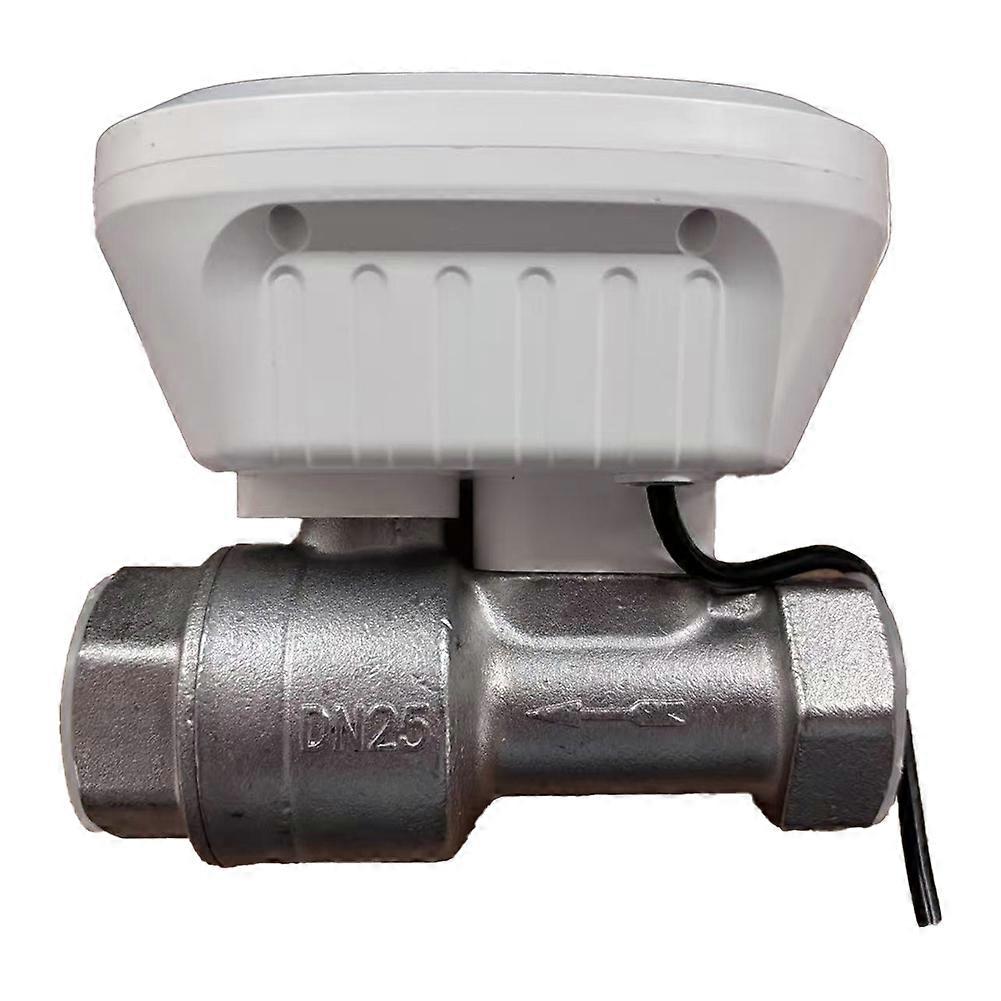 Tuya Smart WiFi Water Valve Water Meter Water Flow Rate Consumption Temperature Display Timer Smart Life Control US PLUG