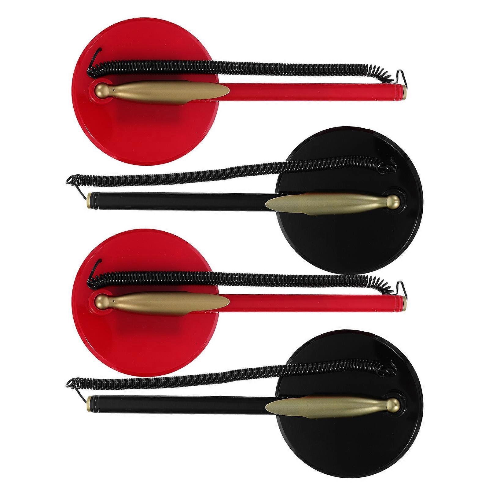 Tai Bi Signing Pen Set for Signing 4Pcs with Stand and Chain for Weddings