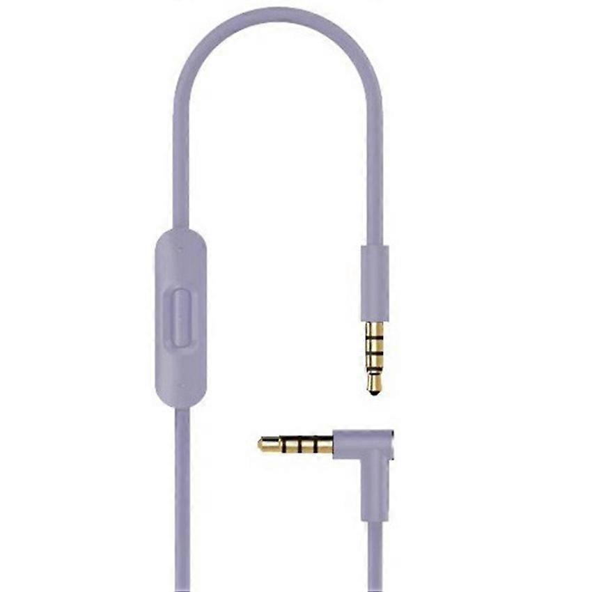 Audio Cable Headphone Cable Microphone and Remote Control for Studio/Studio Pro/Beats/Solo3/Solo2 ( Gray-cord Remote)