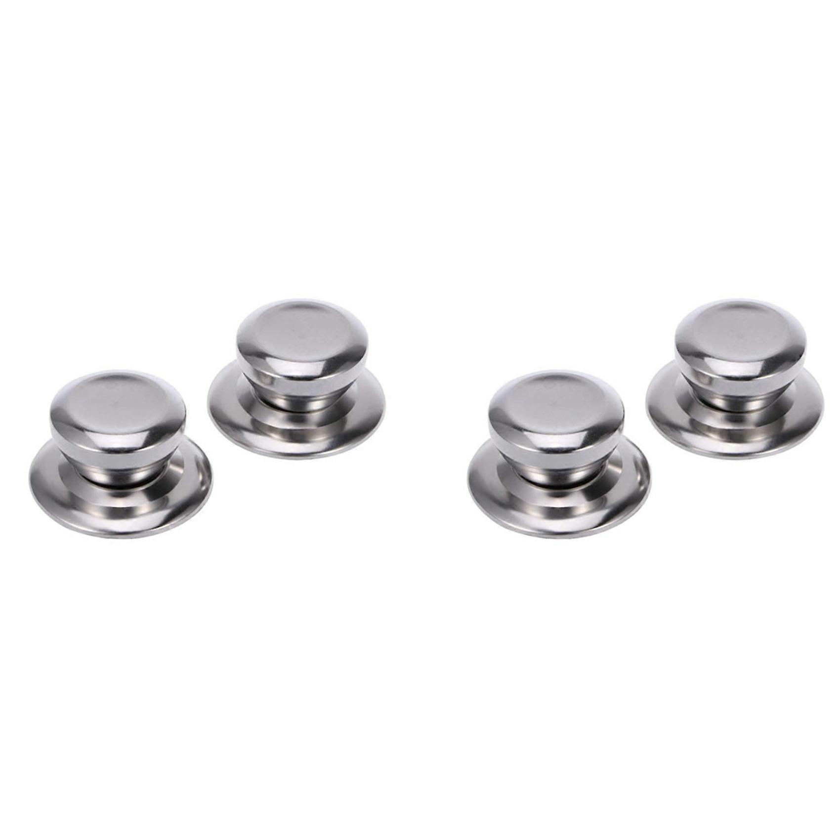 4Pcs Pot Lid Knobs Pot Lid Cover Knob Handle Universal Kitchen Cookware Lid Replacement