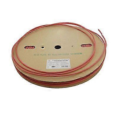 Red Heat Shrink Tubing 4.5mm x 100m Roll for Electrical Wire Insulation and Moisture Seal