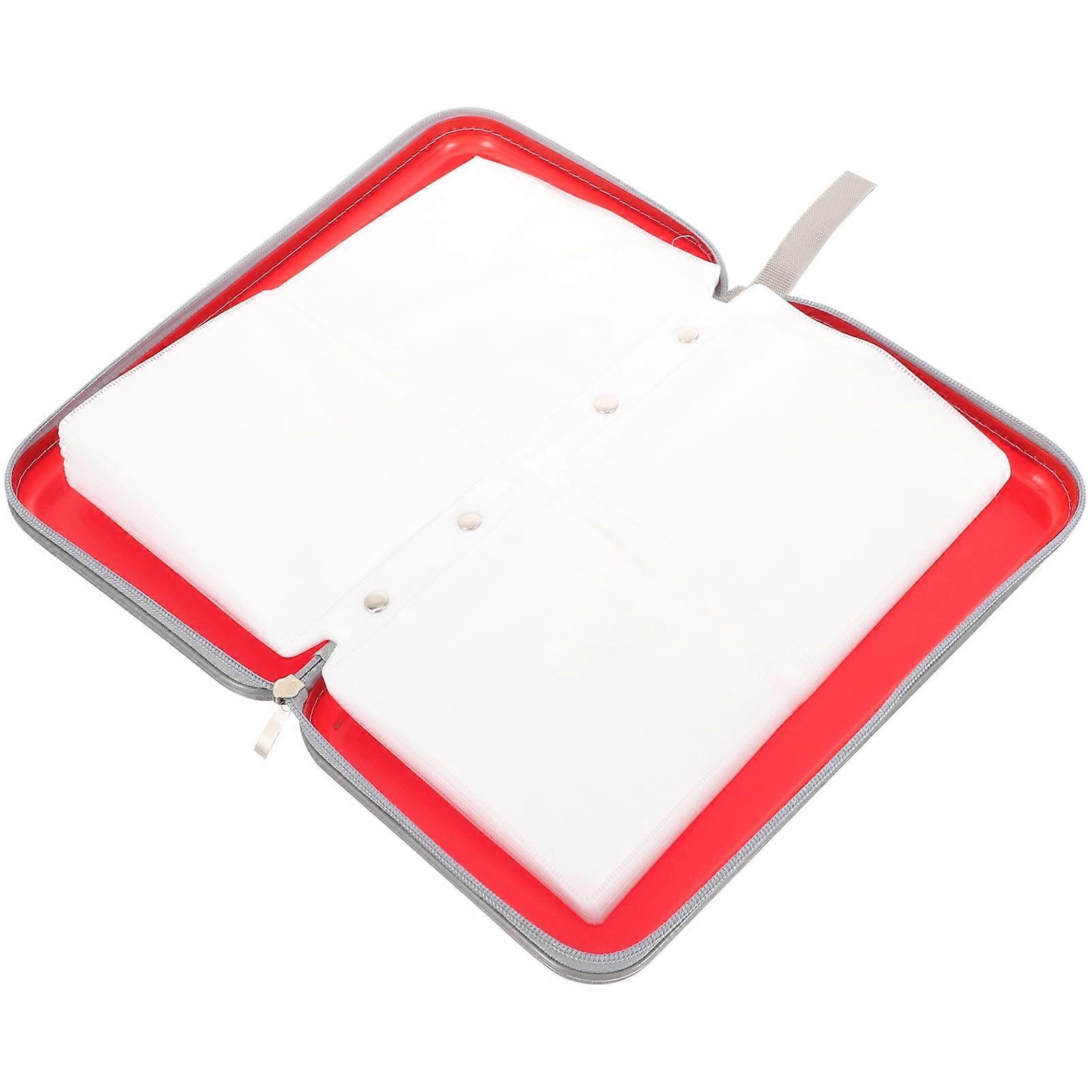 CD Bag Square Storage Dvd Case Portable Pouch Plastic Travel