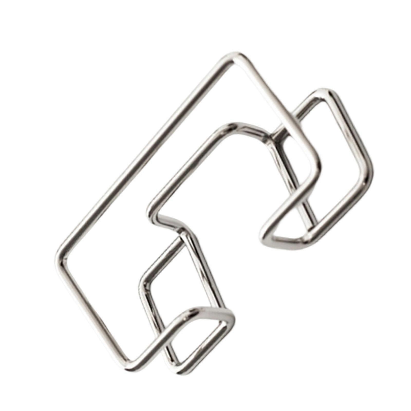 Metal Business Card Holders Business Card Organizer Desktop Business Card Display Stand for Office Home Desktop  silver