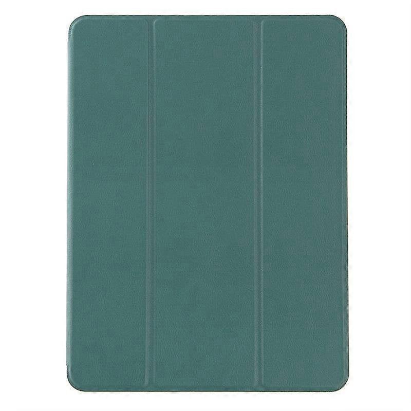 Capa elegante de silicone verde meia-noite para iPad de 10,2 polegadas (2021/2020/2019).