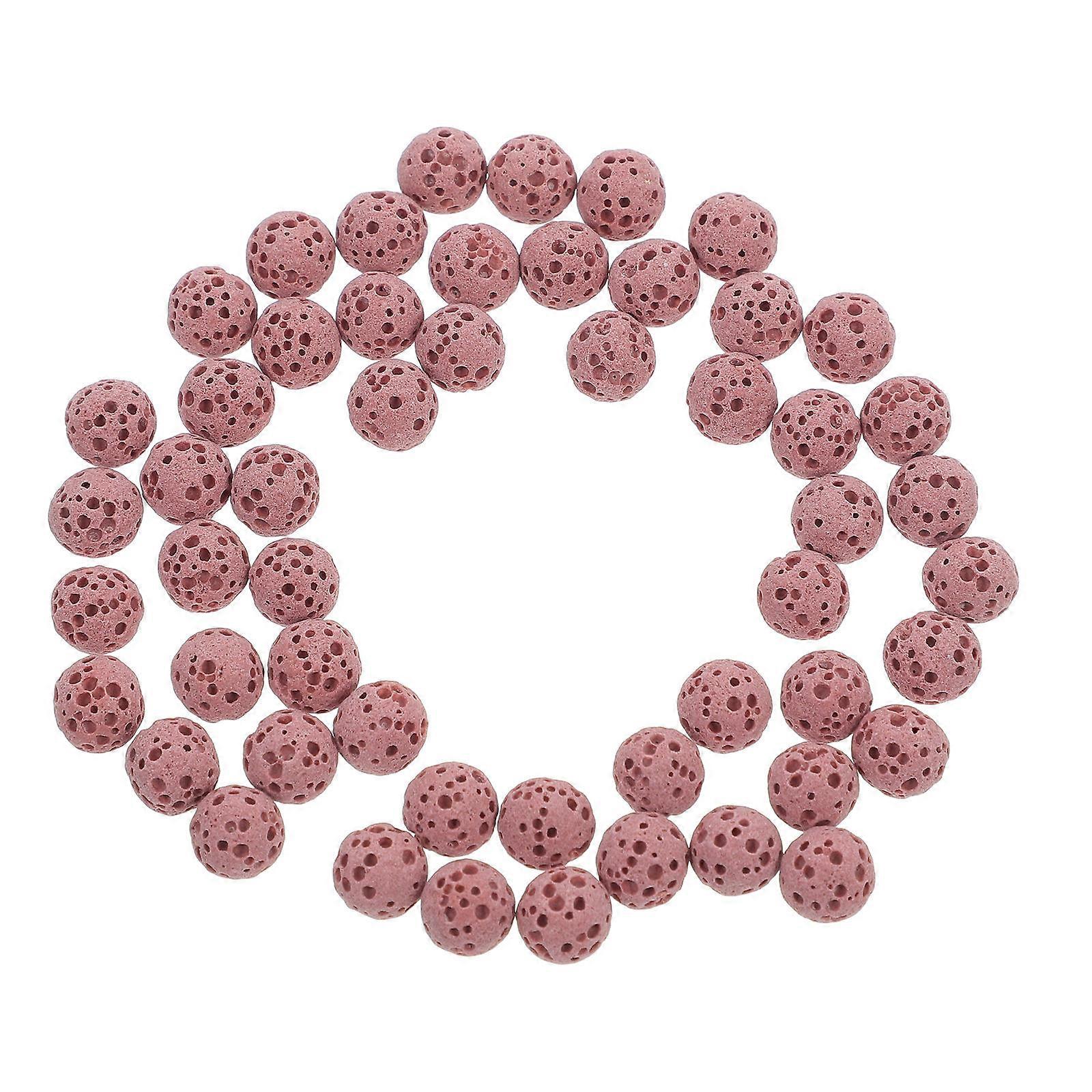 Watermelon Red Volcanic Stone Diffuser Beads for Car Scent 20Pcs