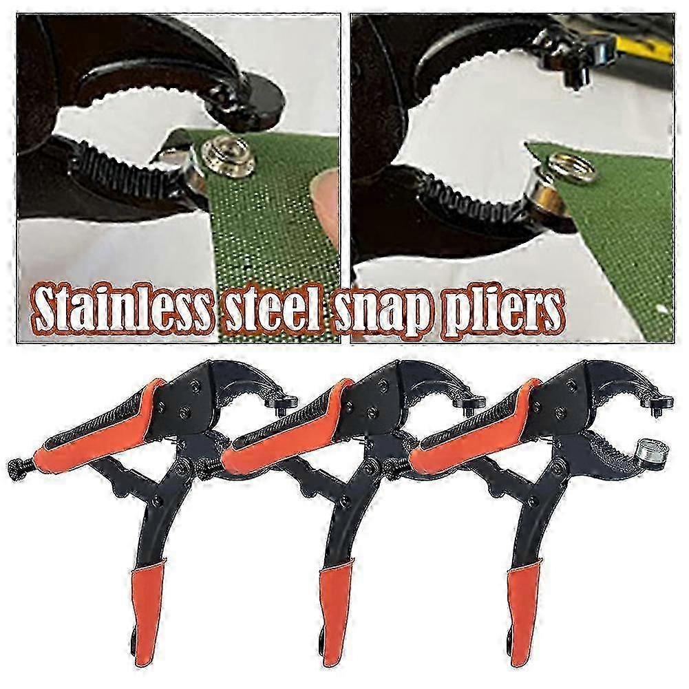 20 Sets Snap Fastener Tool Kit Heavy Duty Snap Button Tool Kit
