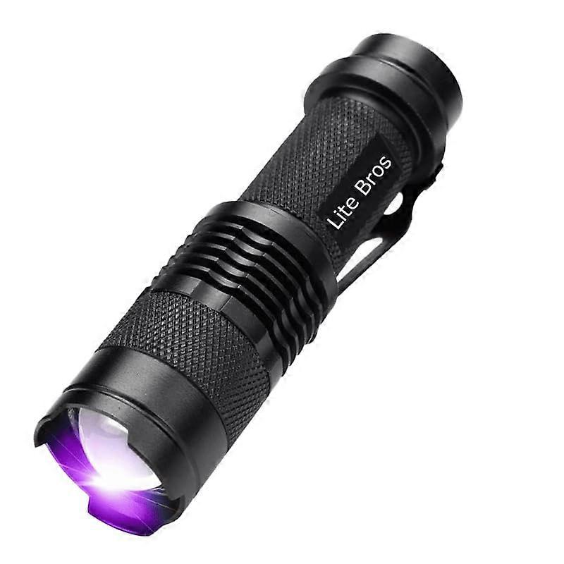 UV Flashlight Intensity Black Light for Travel and Stain Detection