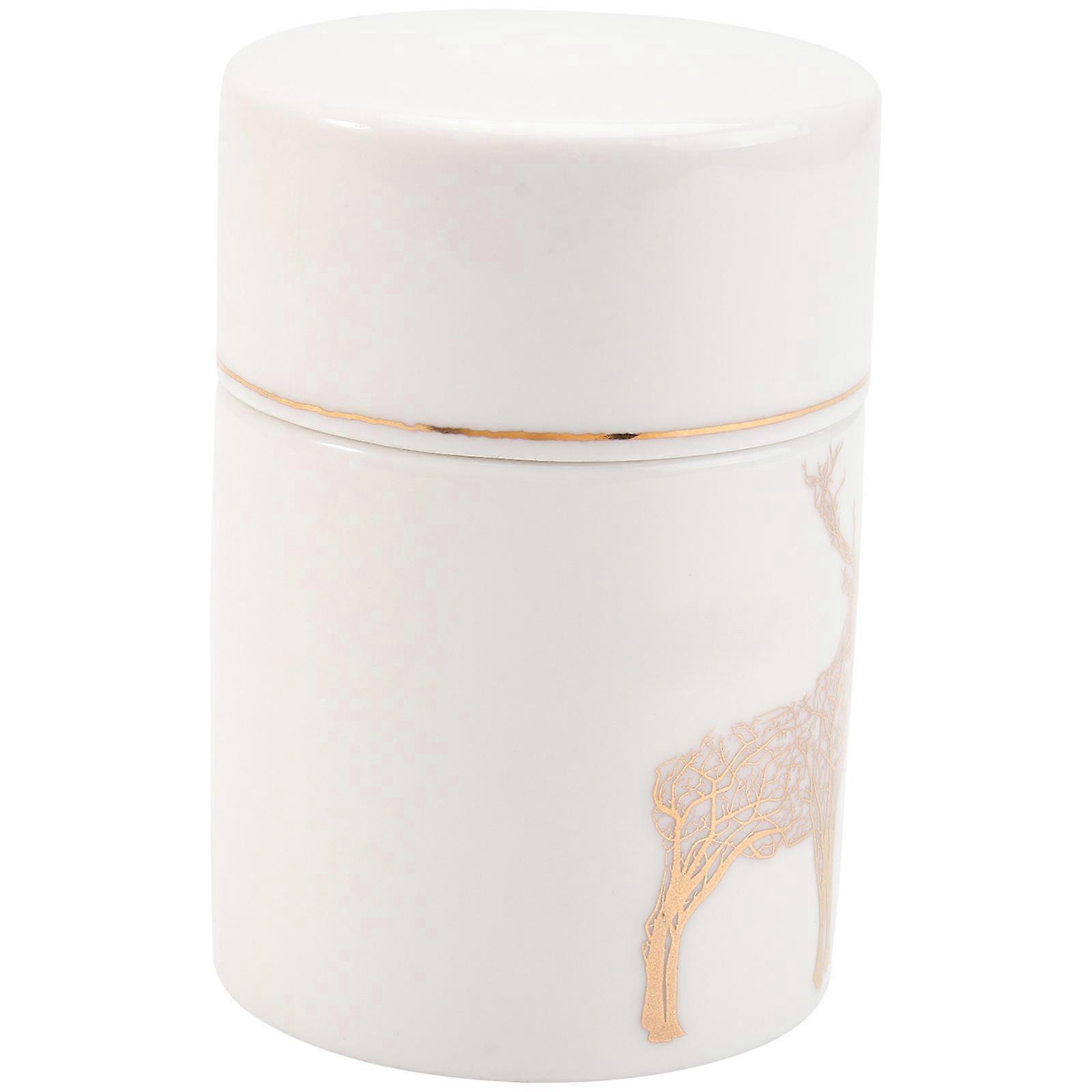 Creative Toothpick Box White Ceramic Storage Containers For Restaurant Dining Table Decoration 1Pcs