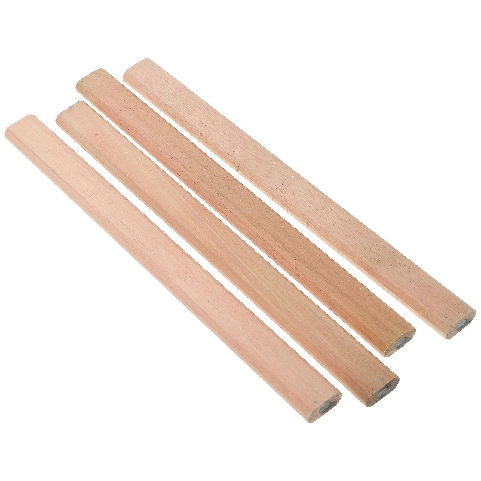 Woodworking Carpenter Pencil Carpenter Pencil for Writing 4Pcs Set