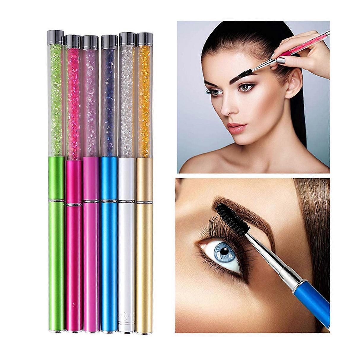 Eyelash Brush Applicator Spiral Brush for Makeup Application 6Pcs
