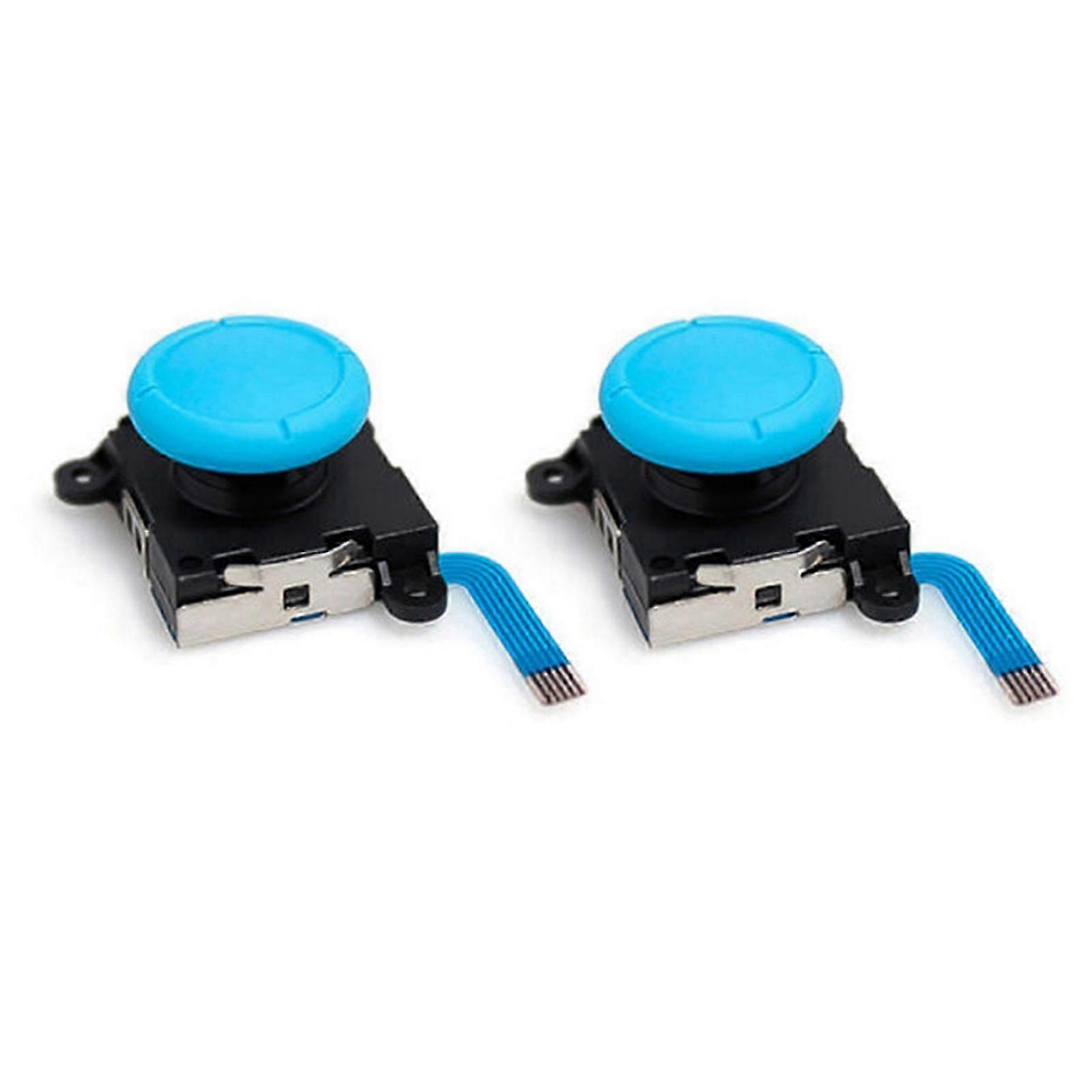 2025 Replacement Joysticks Controller 3D Analog Thumb Stick for Game Controller Hall Effect Joystick Easy Installation Blue