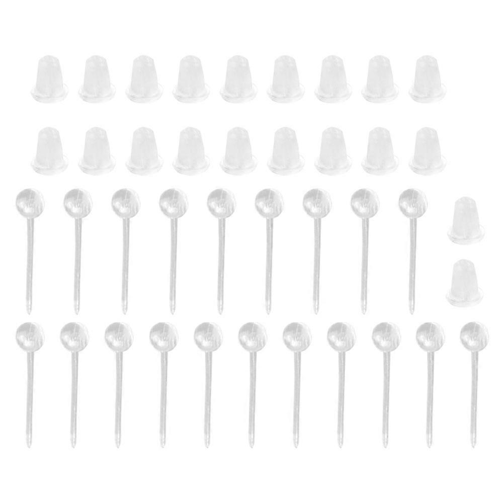 Plastic Earrings for Ear Protection with DIY Ear Plugs 1Set