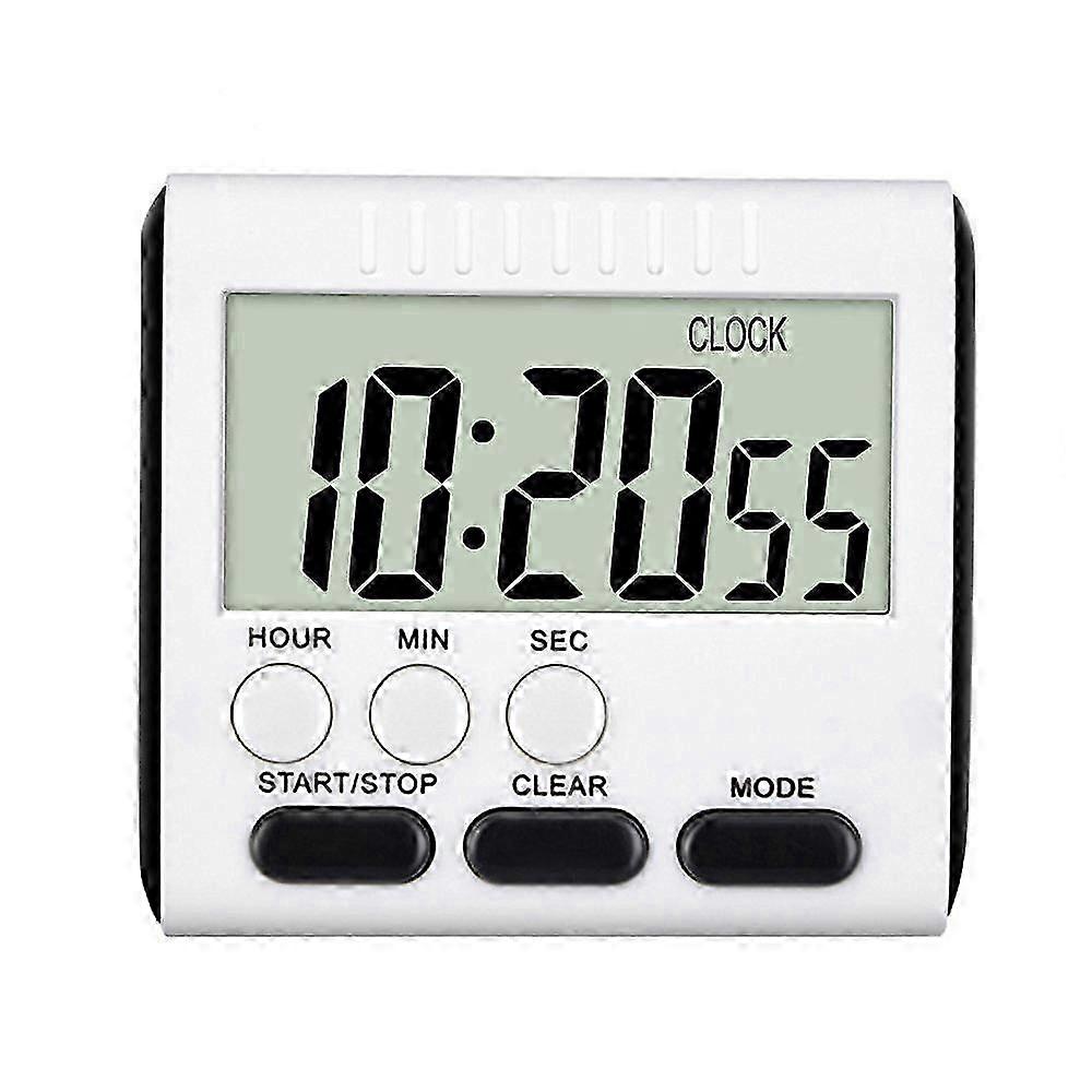 2025 Digital Display Cooking Alarm Clock Kitchen Timer Sleep Stopwatch Clock House Kitchen Accessory Countdown Timer Magnet Clock