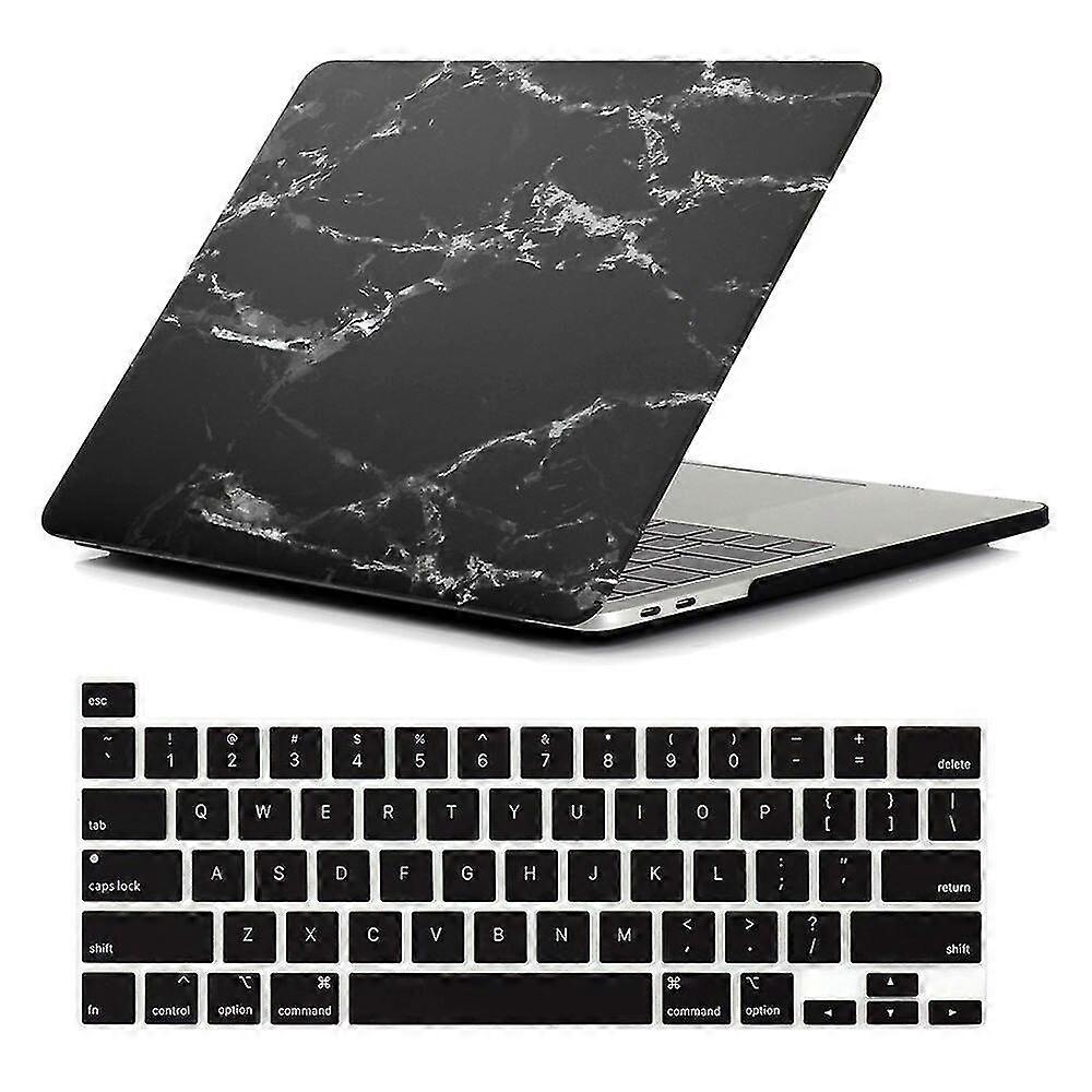 Black Marble Pattern Case For Macbook Pro 16 Inch A2141 25-26