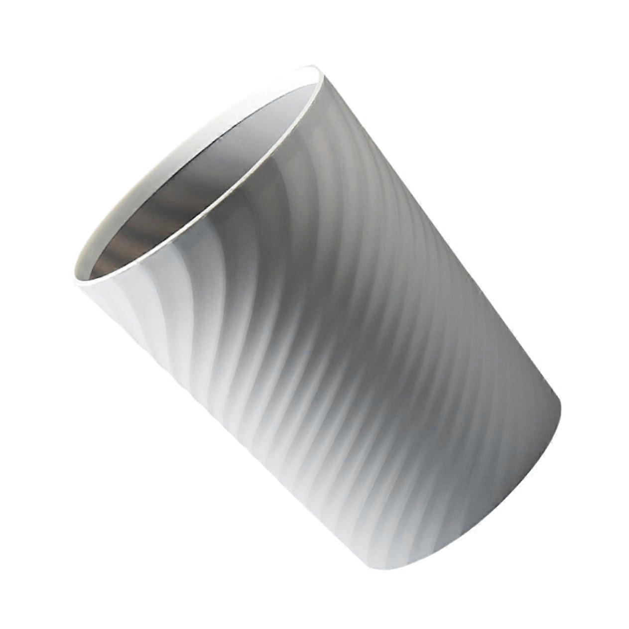 Large Trash Can with Lid, Spacious Opening Plastic Garbage Bin for Kitchen, Home and Office