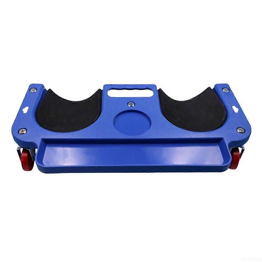 Rolling Creeper Mat Blue Mechanic Kneeling Pad with Wheels for Car  and Workshop Use