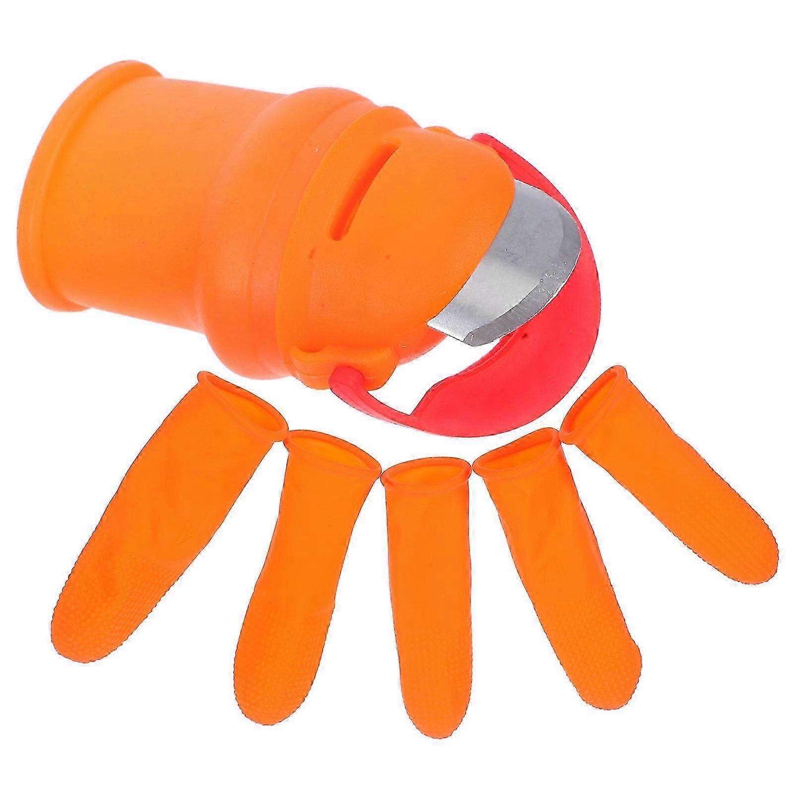 Gardening Tools Thumb Cutter Set for Efficient Pepper Picking 1Set