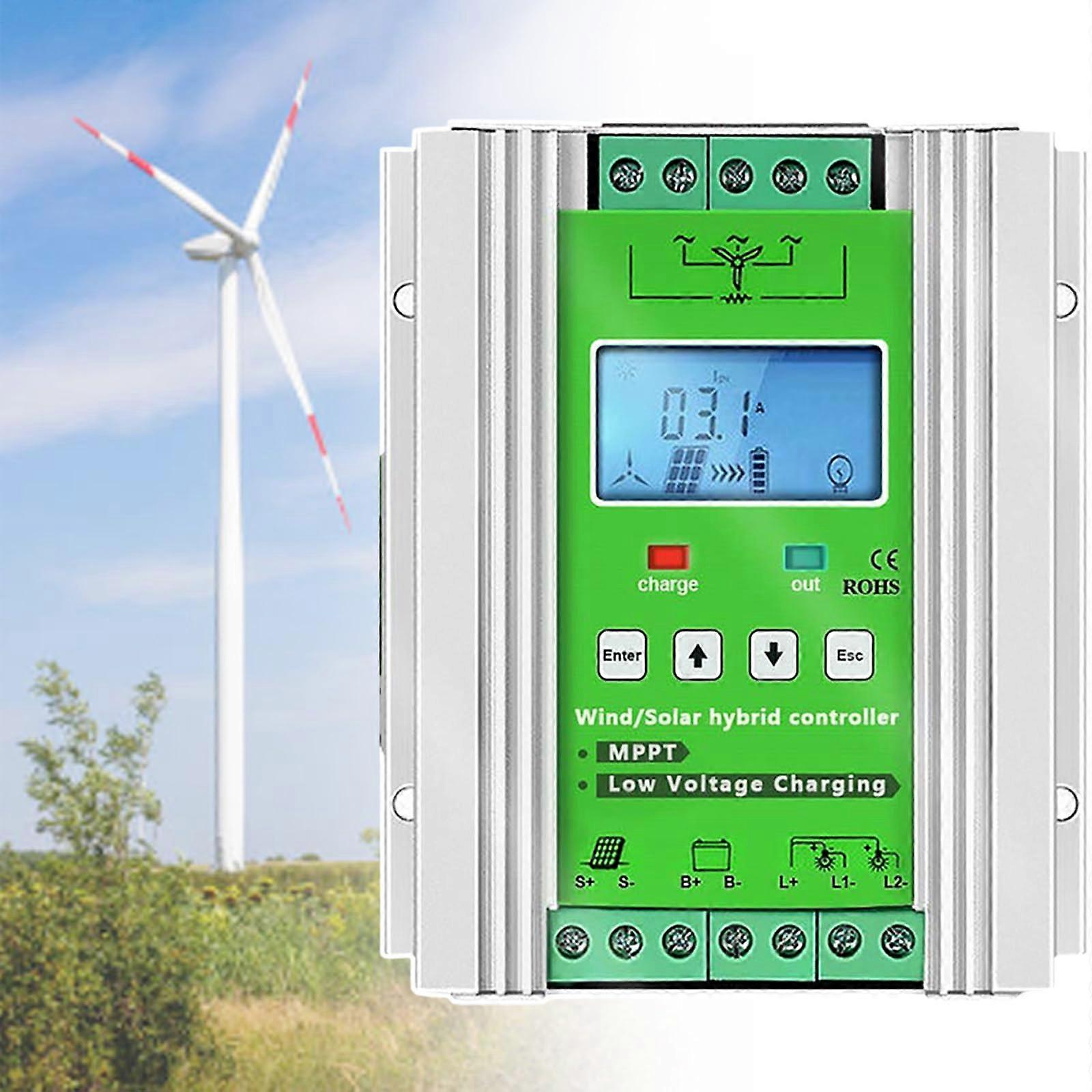 5000W Wind Solar Hybrid MPPT Boost Charge Controller 48V with Cloud Remote Monitoring