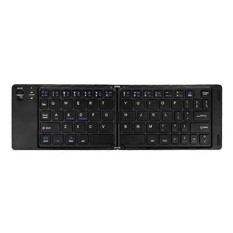 B028 Two-Fold Portable Wireless Bluetooth Keyboard Mini Magnetic Keyboard