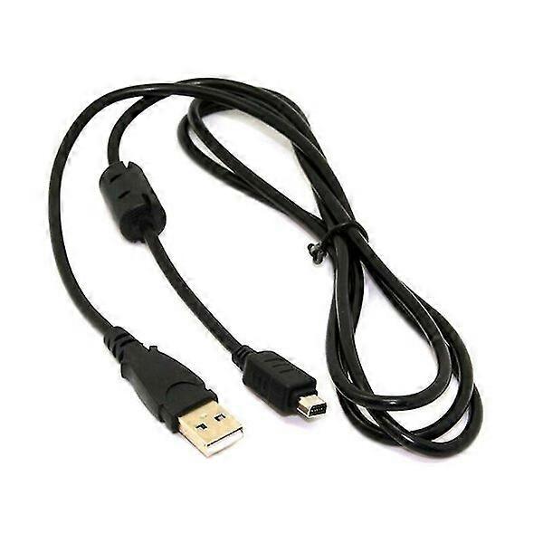 Data Transmission Cable 1.5m Black Compatible with Olympus CB-USB5/CB-USB6 Camera Data Connection Cable