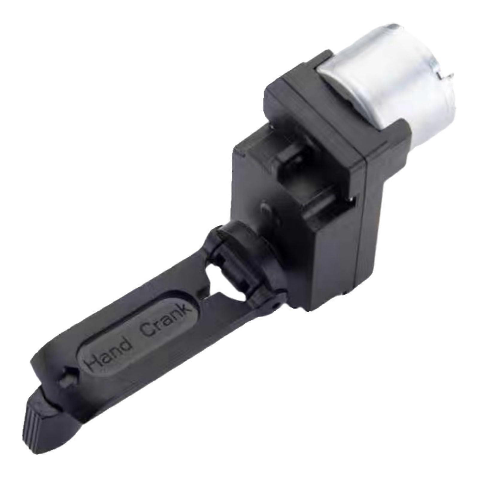 Hand Crank Generator 2 Pack with Foldable Handle, Stable Output for Camping, Hiking and Emergency