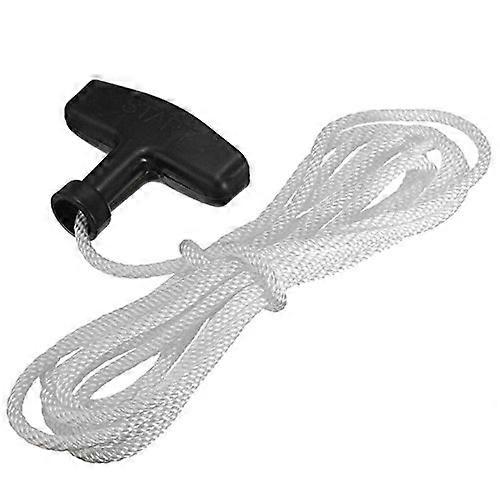 1.1M Lawn Mower Starter Cord and Pull Handle for Petrol Engine  Reliable Replacement Kit