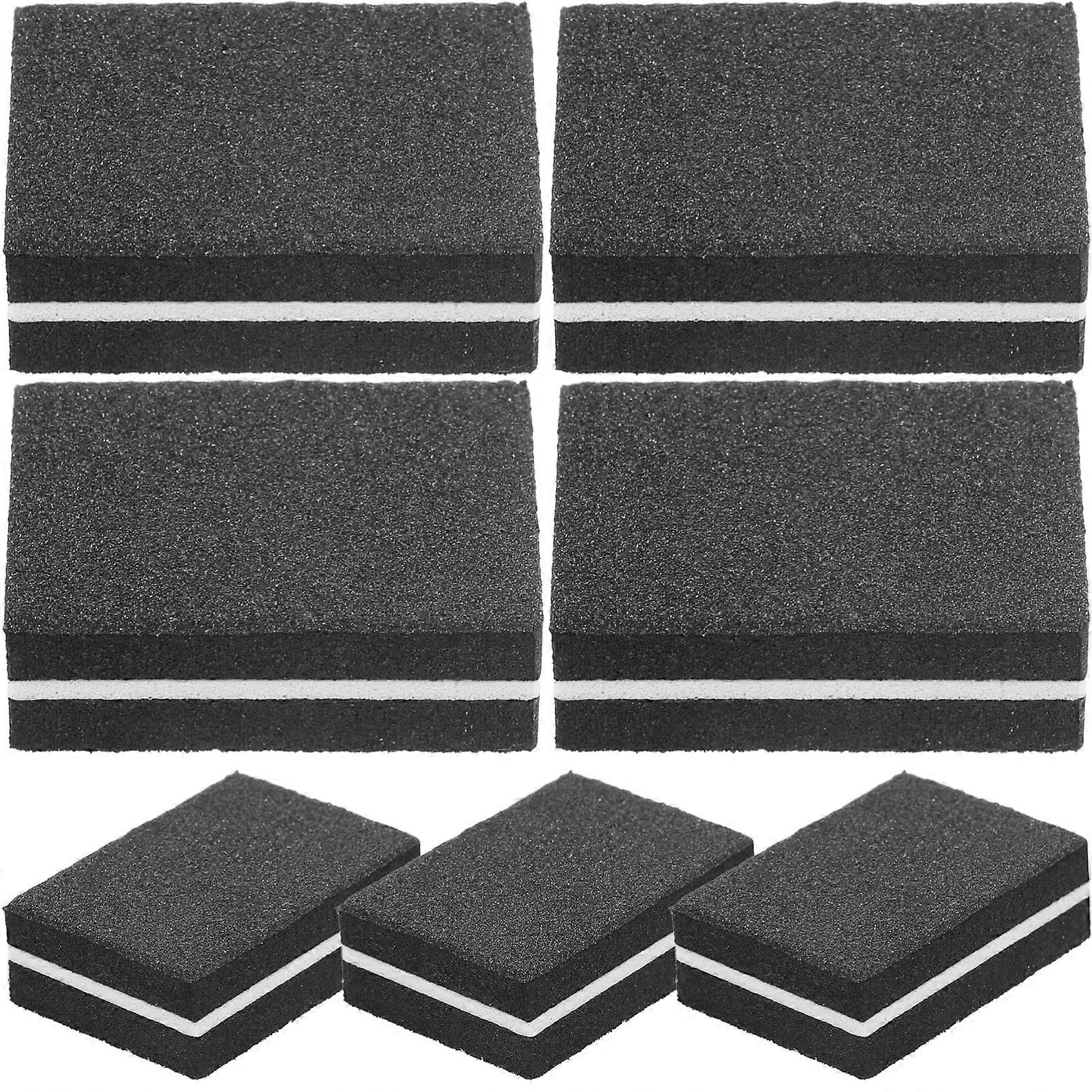 250pcs DualSided Nail Buffer Block for Manicure Pedicure Sponge Core Sanding Files