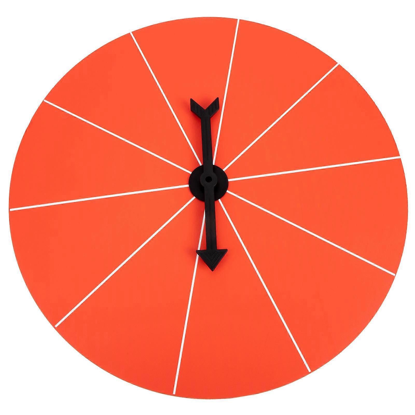 Rotatable Prize Wheel Bar Prize Wheel for Decor Red Plastic Foam