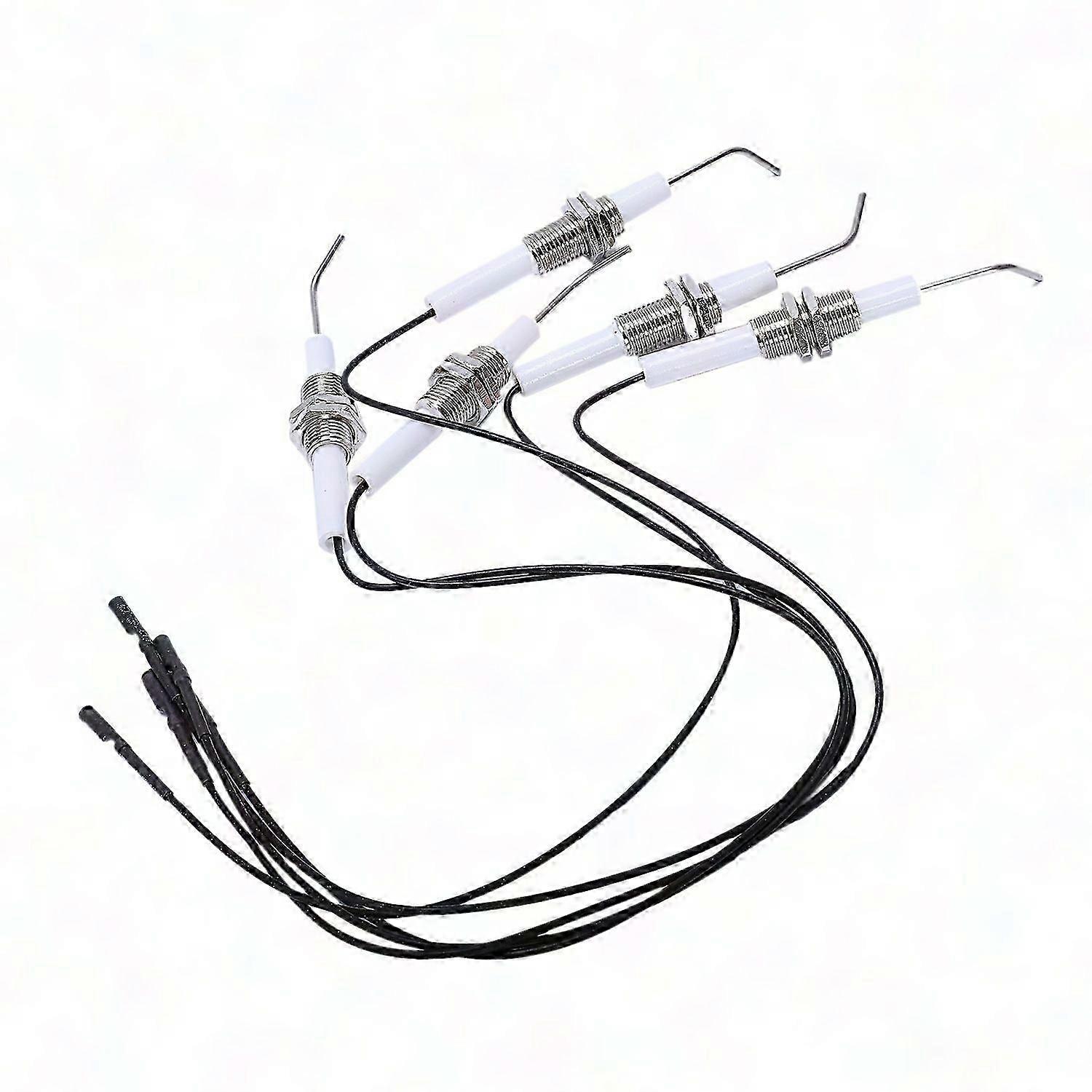 Ceramic Electrode Igniter with 30cm Wire for Ignition Systems Round Design