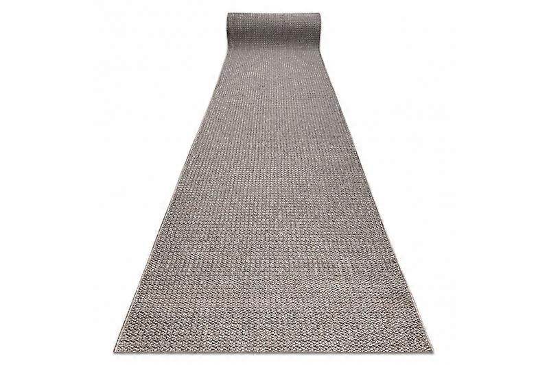 Runner CASABLANCA LOOP brown, loop, soft - 100 cm