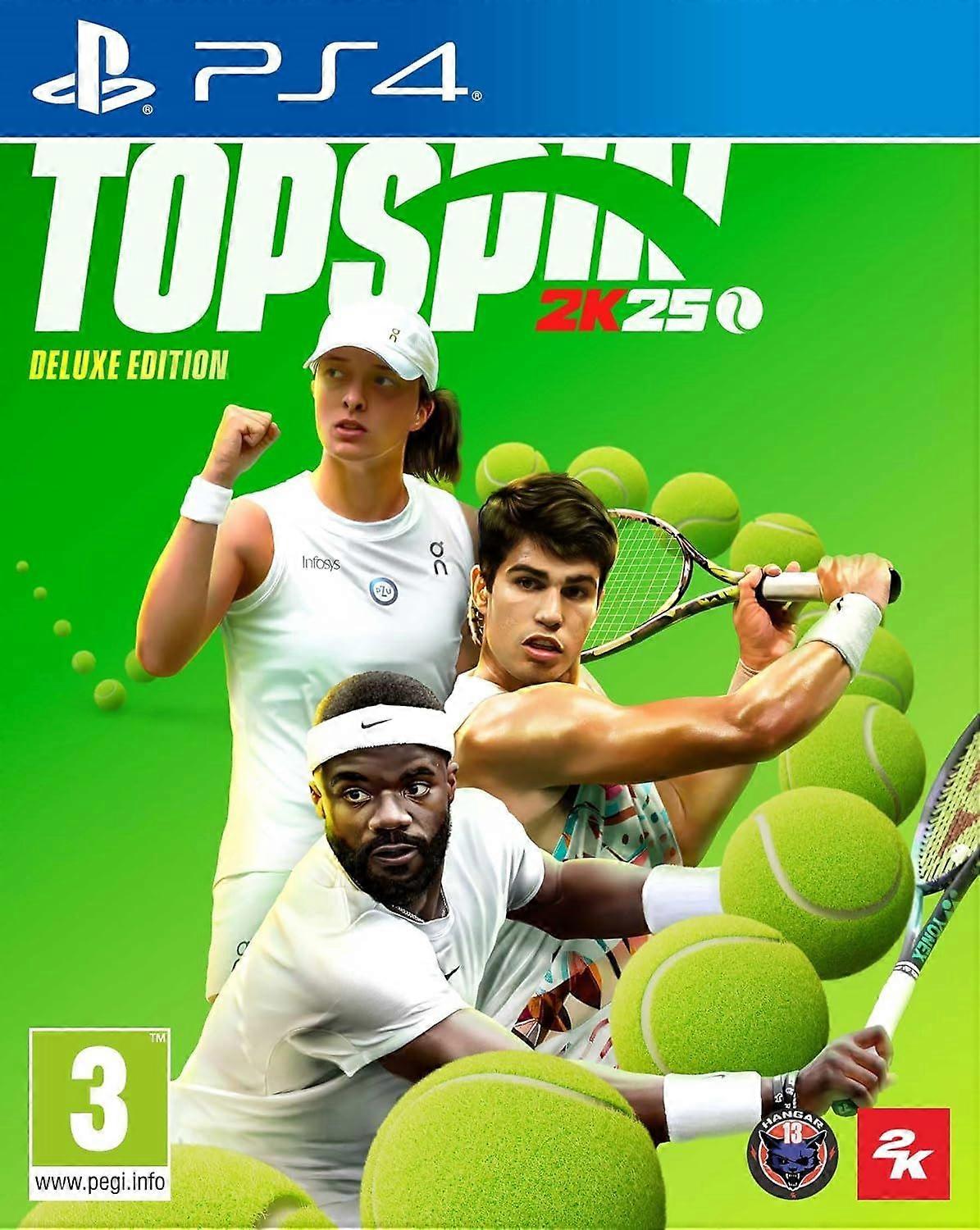 TopSpin 2K25 - PS4 Game (Deluxe Edition)